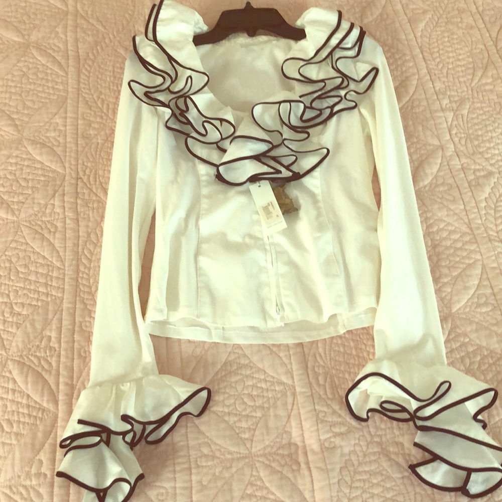 Anne Fontaine white blouse
